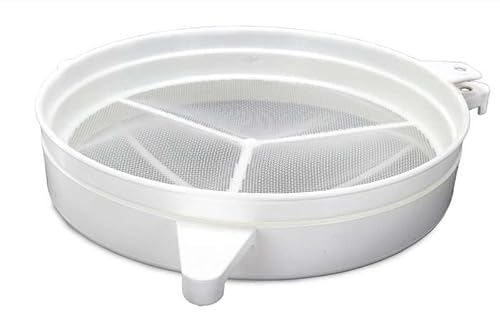 4BEE Doppeltes Nylonsieb gewölbt Ø 29 cm – robustes Honigsieb aus lebensmittelechtem Kunststoff und Nylon – praktisches Imkereizubehör 4BEE Doppeltes Nylonsieb gewölbt Ø 29 cm – robustes Honigsieb aus lebensmittelechtem Kunststoff und Nylon – praktisches Imkereizubehör von 4Bee