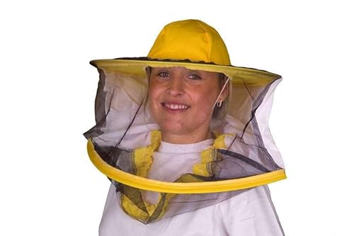 4BEE Imkerhut mit Schleier – Schutz vor Bienenstichen an Kopf Hals & Gesicht – Atmungsaktiv, komfortabel & langlebig – Einheitsgröße, Farbe Weiß, Imkerbedarf 4BEE Imkerhut mit Schleier – Schutz vor Bienenstichen an Kopf Hals & Gesicht – Atmungsaktiv, komfortabel & langlebig – Einheitsgröße, Farbe Weiß, Imkerbedarf von 4Bee