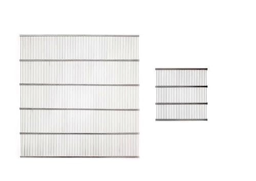4BEE Professionelles Metall Absperrgitter | Verzinkt & Waagerecht | zur Trennung der Bienenkönigin | Trennt Brutraum vom Honigraum | Imkereibedarf - 395x477 mm von 4Bee