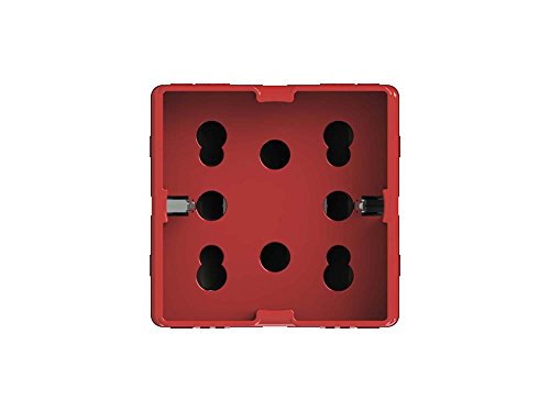 4Box 4b.g20r.h21 Stecker MULTISTANDARD 1 Schuko oder 2 Bypass Kompatibel mit gewiss System, 250 V, rot 4Box 4b.g20r.h21 Stecker MULTISTANDARD 1 Schuko oder 2 Bypass Kompatibel mit gewiss System, 250 V, rot von 4Box
