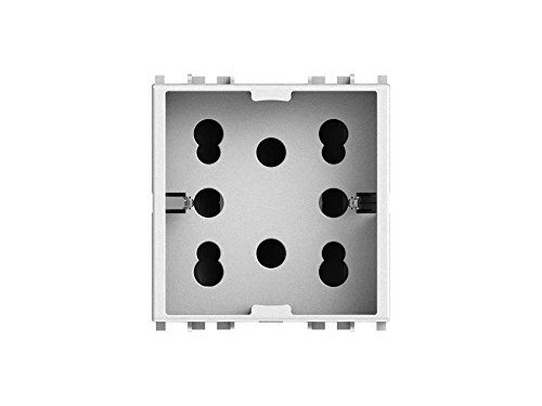 4Box Stecker MULTISTANDARD 1 Schuko oder 2 Bypass Kompatibel mit Arkè, 250 V, weiß, 4B.V19B.H21, 250 voltsV 4Box Stecker MULTISTANDARD 1 Schuko oder 2 Bypass Kompatibel mit Arkè, 250 V, weiß, 4B.V19B.H21, 250 voltsV von 4Box