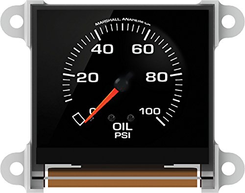 4D Systems uOLED-128-G2 Intelligentes OLED-Modul mit eingebettetem Goldelox-Prozessor, 3,8 cm, 128 x 128 Pixel, Schwarz von 4D Systems