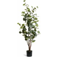 Kunstpflanze Eukalyptus 120 cm - Grün von 4EVER GREEN