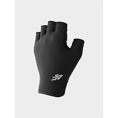 4F Handschuhe Fnk U057 Farbe Deep Schwarz, Größe S für Erwachsene von 4F