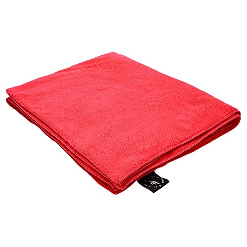 4F Handtuch, U014, Rot, Neon, Einheitsgröße für Unisex, Erwachsene von 4F