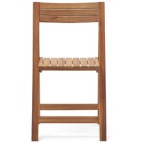 2 Gartenklappstühle aus Akazie Massivholz 44 cm breit (2er Set) von 4Home