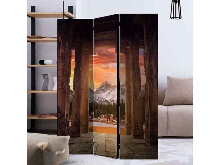 3D Paravent in Bunt Berglandschaft Motiv 3D Paravent in Bunt Berglandschaft Motiv von 4Home