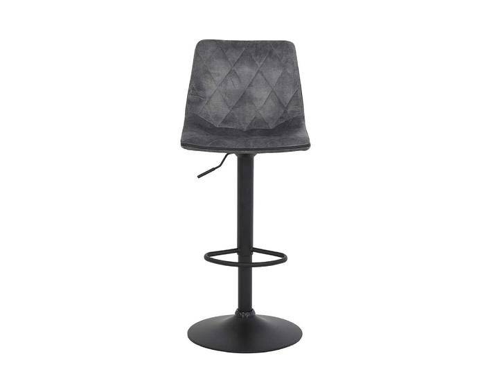 Barhocker durch Gasdruck höhenverstellbar gepolsterter Rückenlehne (2er Set) von 4Home