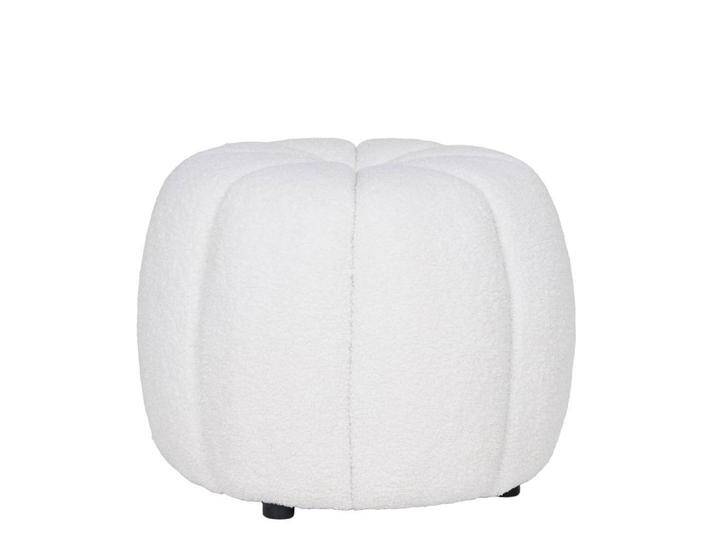 Beistellhocker Fusshocker in Weiß und modernem Design von 4Home