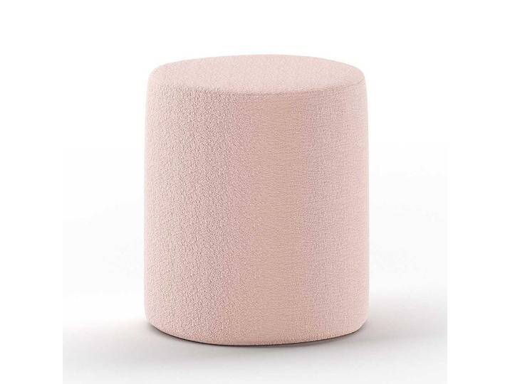 Beistellhocker rosa aus Boucle Skandi Design von 4Home