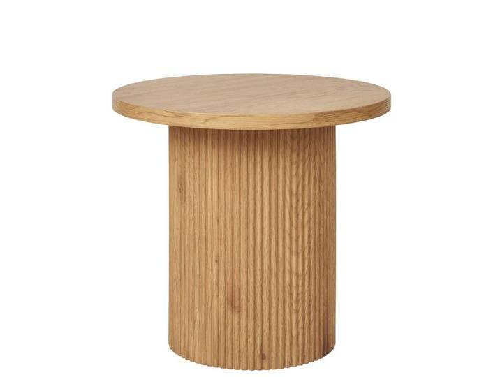 Beistelltisch Sofatisch im Skandi Design in Eichefarben von 4Home