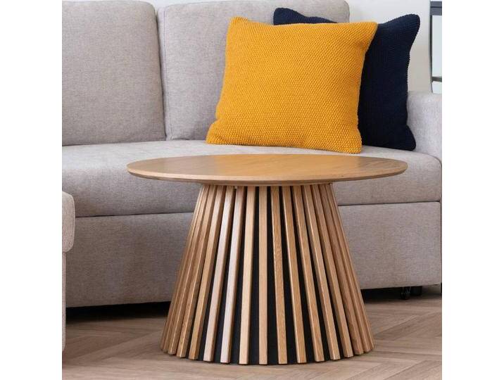 Beistelltisch Wohnzimmertisch in runder Form 70 cm breit von 4Home