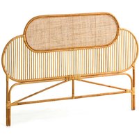 Bett Kopfteil aus Rattan Geflecht 170 cm breit 120 cm hoch von 4Home