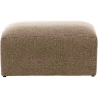 Couchhocker in Beige Chenillegewebe von 4Home