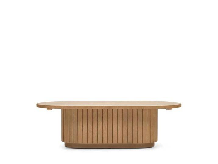 Designercouchtisch im Skandi Stil ovaler Tischplatte Designercouchtisch im Skandi Stil ovaler Tischplatte von 4Home