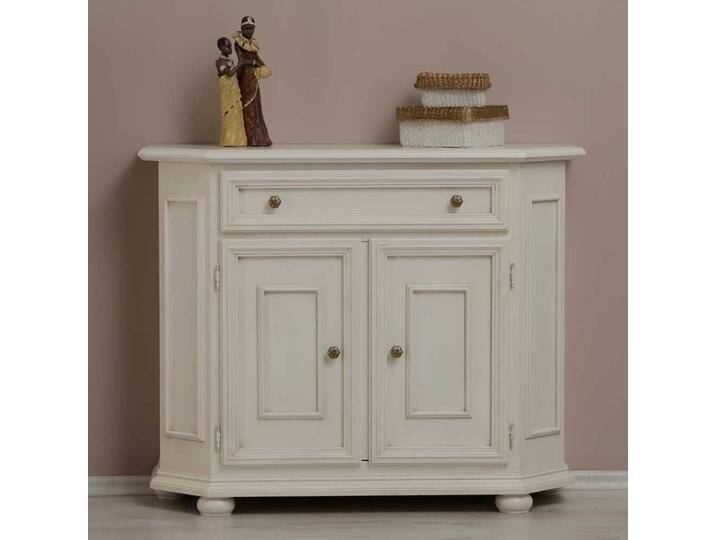 Dielen Kommode in Antikweiß klassischen Stil Dielen Kommode in Antikweiß klassischen Stil von 4Home