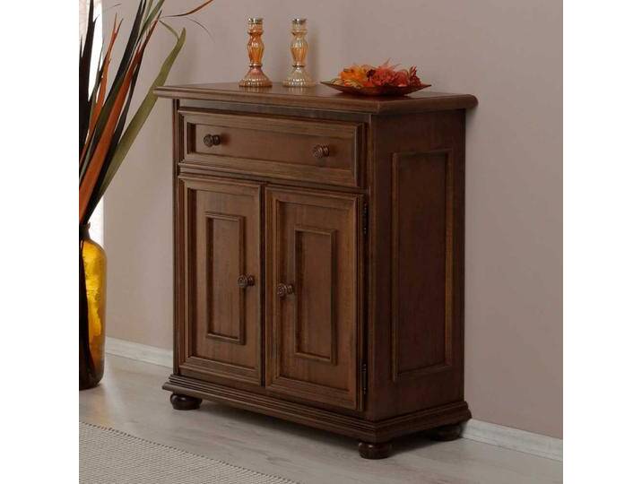 Dielen Kommode klassisch in Walnussfarben 79 cm hoch und 76 cm breit Dielen Kommode klassisch in Walnussfarben 79 cm hoch und 76 cm breit von 4Home