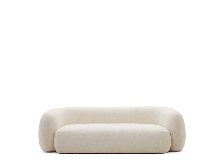 Dreisitzer Couch Skandi Offwhite 246 cm breit 124 cm tief Dreisitzer Couch Skandi Offwhite 246 cm breit 124 cm tief von 4Home