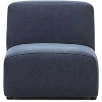 Dunkelblauer Modulsofa Sessel in modernem Design 75 cm breit von 4Home