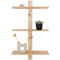 Einfaches Holz Regal aus Kiefer Massivholz Skandi Design von 4Home