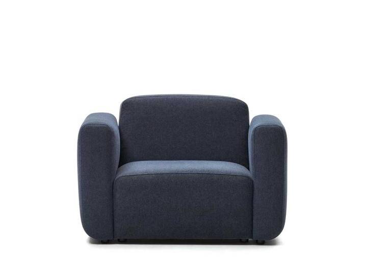 Einzelsessel Dunkelblau in modernem Design 40 cm Sitzhöhe von 4Home