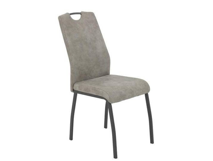 Esstisch Stühle mit Griff Gestell aus Metall (Set) von 4Home