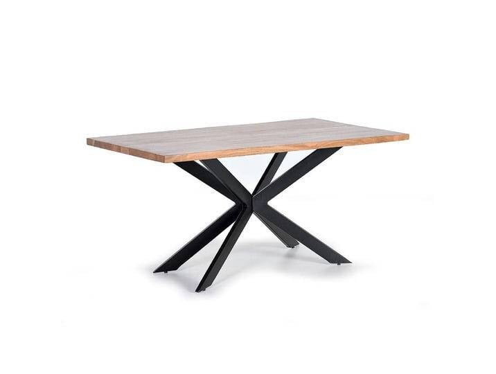 Esstisch Tisch Esszimmer aus Metall und Akazie Massivholz von 4Home