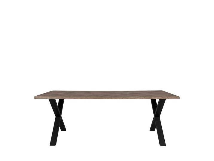 Esstisch in Eiche Rauchfarben smoked geölt Industry und Loft Stil von 4Home