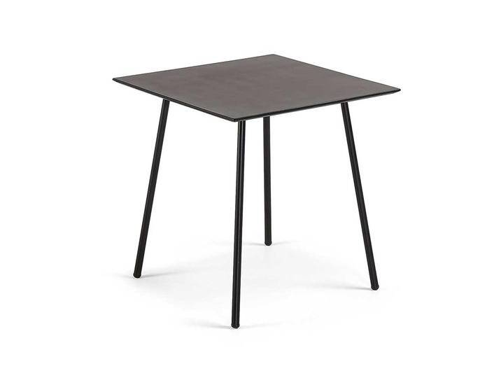 Esstisch in Schwarz Leichtbetonplatte von 4Home