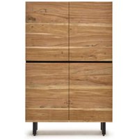 Esszimmer Highboard aus Akazie Massivholz Skandi Design von 4Home