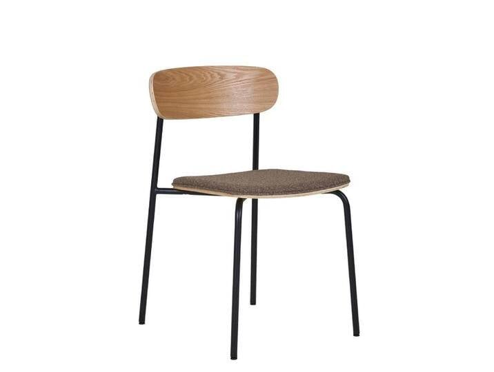 Esszimmerstuhl Küchenstuhl im Retrostil mit Gestell aus Metall (2er Set) von 4Home