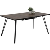 Esszimmertisch mit zwei Einlegeplatten bis 240 cm breit von 4Home