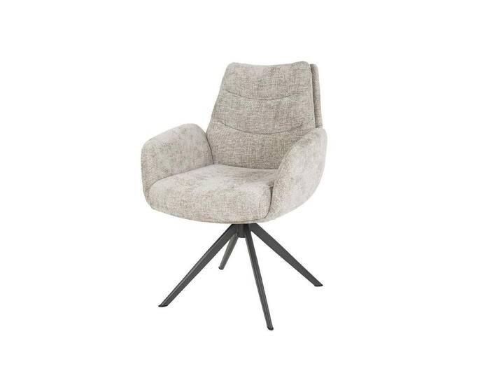 Feeling4Home Armlehnstuhl 2er-Set Armlehnstuhl Riloure Drehbar - Webstoff, Sand, Weicher und bequemer Stoff, beige, Sand, Sand Feeling4Home Armlehnstuhl 2er-Set Armlehnstuhl Riloure Drehbar - Webstoff, Sand, Weicher und bequemer Stoff, beige, Sand, Sand von 4Home