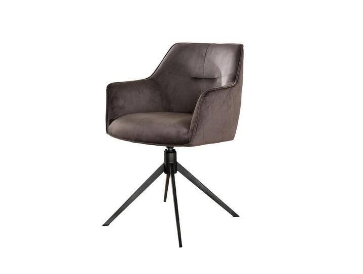 Feeling4Home Armlehnstuhl 2er-Set Armlehnstuhl Vellturna Drehbar - Samt, Anthrazit, Weicher und bequemer Stoff, grau, Anthrazit, Anthrazit Feeling4Home Armlehnstuhl 2er-Set Armlehnstuhl Vellturna Drehbar - Samt, Anthrazit, Weicher und bequemer Stoff, grau, Anthrazit, Anthrazit von 4Home