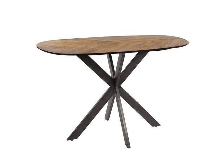 Feeling4Home Bartisch Bartisch Gräte - Teakfurnier Natur mit Fischgrät, 140 x 80 cm, Tischplatte mit Fischgrätenmuster eingelegt, beige Feeling4Home Bartisch Bartisch Gräte - Teakfurnier Natur mit Fischgrät, 140 x 80 cm, Tischplatte mit Fischgrätenmuster eingelegt, beige von 4Home