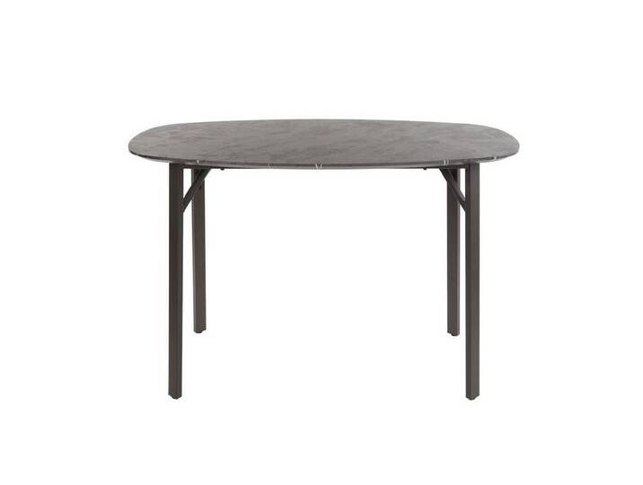 Feeling4Home Bartisch Ovaler Bartisch Melamik - schwarze Keramikoptik, 140 x 75 cm, Holz mit marmorierter Keramik-Design-Beschichtung, schwarz Feeling4Home Bartisch Ovaler Bartisch Melamik - schwarze Keramikoptik, 140 x 75 cm, Holz mit marmorierter Keramik-Design-Beschichtung, schwarz von 4Home