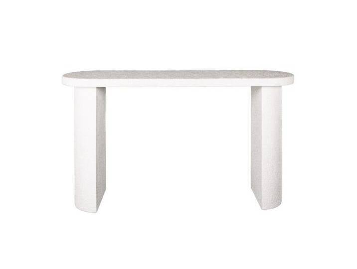 Feeling4Home Konsole Konsole / Schminktisch Artonira - cremeweißer Marmor-Komposit, 140 cm, Im natürlichen Steinoptik, beige Feeling4Home Konsole Konsole / Schminktisch Artonira - cremeweißer Marmor-Komposit, 140 cm, Im natürlichen Steinoptik, beige von 4Home