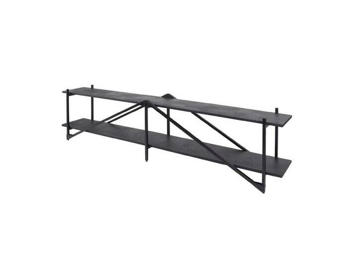 Feeling4Home TV-Board TV-Board Pouv - dunkelgraue Metalloptik, mit 2 Böden, 220 cm, Mit Flüssigmetallbeschichtung und strukturierter Oberfläche, grau Feeling4Home TV-Board TV-Board Pouv - dunkelgraue Metalloptik, mit 2 Böden, 220 cm, Mit Flüssigmetallbeschichtung und strukturierter Oberfläche, grau von 4Home