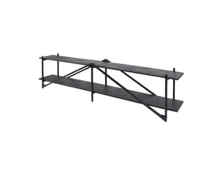 Feeling4Home TV-Board TV-Board Pouv - dunkelgraue Metalloptik, mit 2 Böden, 220 cm, Mit Flüssigmetallbeschichtung und strukturierter Oberfläche, grau Feeling4Home TV-Board TV-Board Pouv - dunkelgraue Metalloptik, mit 2 Böden, 220 cm, Mit Flüssigmetallbeschichtung und strukturierter Oberfläche, grau von 4Home