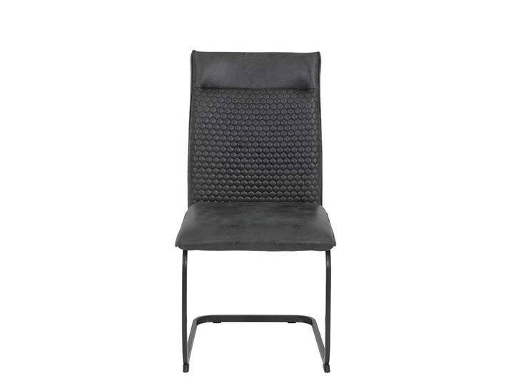 Freischwingerstuhl in modernem Design Wabensteppung (Set) von 4Home