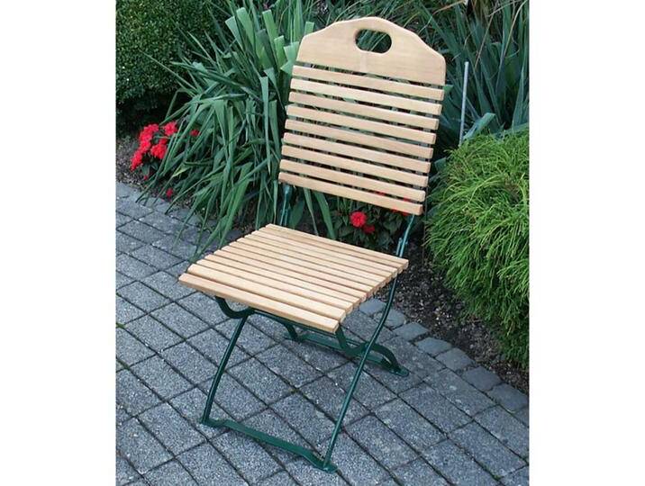 Gartenstuhl aus Robinie massiv klappbar (2er Set) von 4Home
