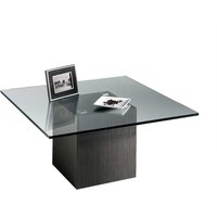 Glas Couchtisch in Wenge Braun von 4Home