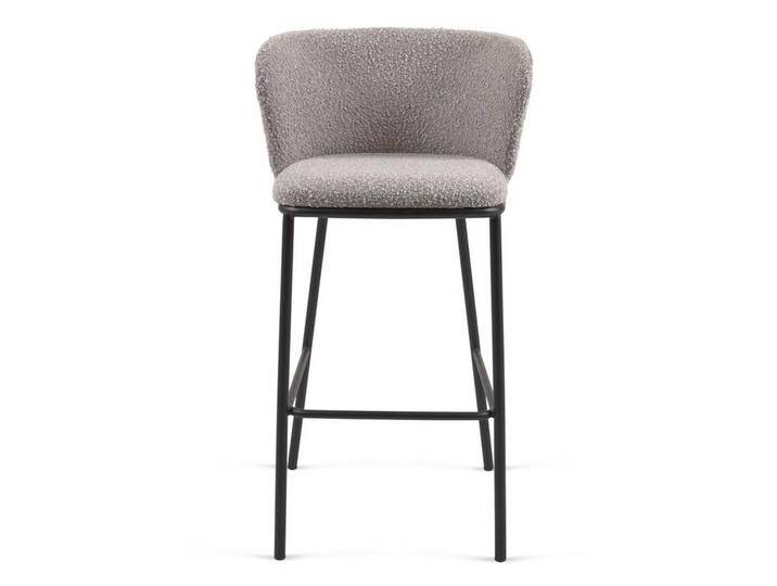 Hochhocker mit 75 cm Sitzhöhe Vierfußgestell aus Metall (2er Set) von 4Home
