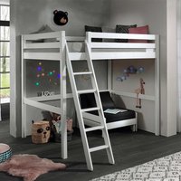 Kinderzimmer Set mit Sessel in Weiß Kiefer Massivholz (zweiteilig) von 4Home