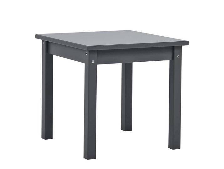 Kinderzimmer Tisch Tisch aus Massivholz in Dunkelgrau von 4Home