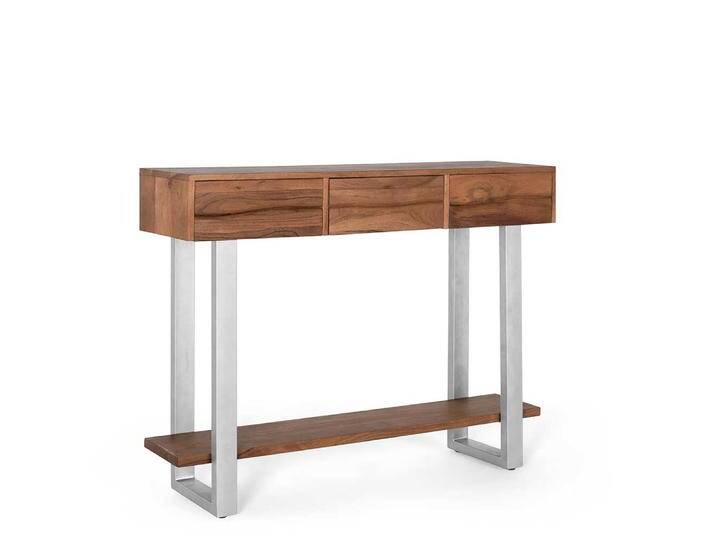 Konsolentisch Flur Tisch in modernem Design mit drei Schubladen von 4Home