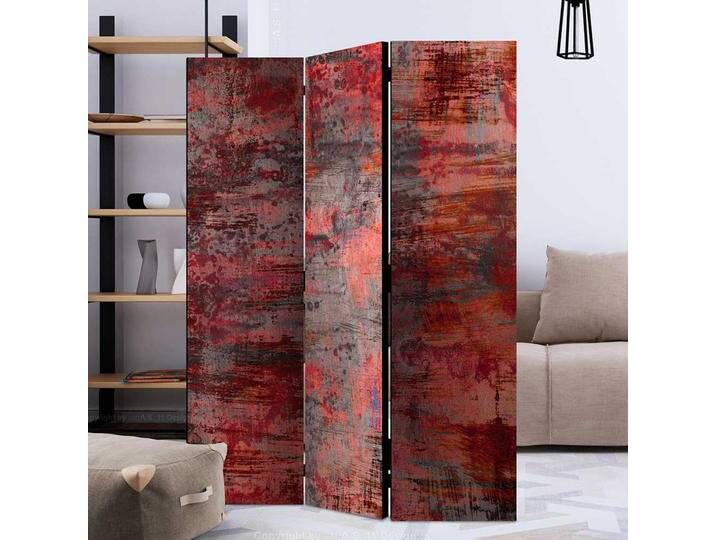 Leinwand Paravent in Rot - Grau 3 oder 5 Elemente breit Leinwand Paravent in Rot - Grau 3 oder 5 Elemente breit von 4Home
