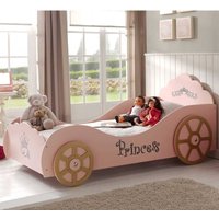 Mädchenbett im Prinzessin Design Autoform von 4Home