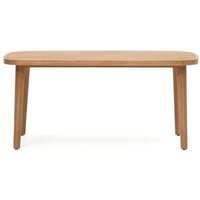 Massiver Holz Gartentisch in modernem Design 170 cm breit von 4Home