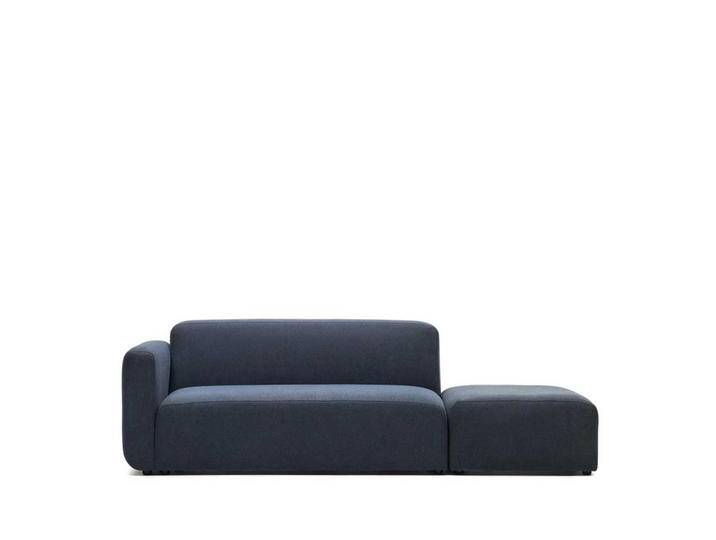Modul Dreisitzer Sofa in Dunkelblau modernem Design Modul Dreisitzer Sofa in Dunkelblau modernem Design von 4Home
